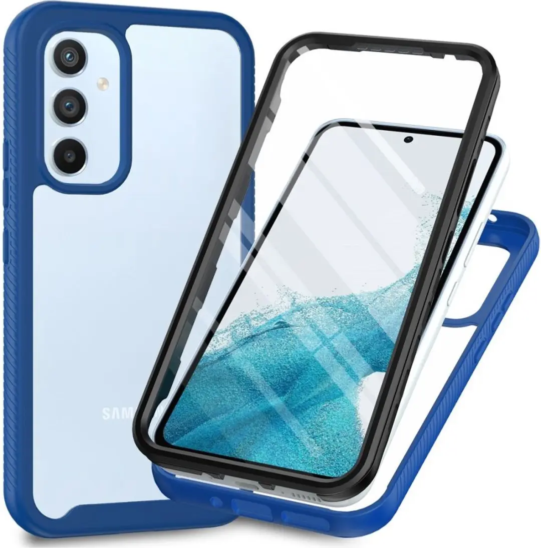 Selected by GSMpunt Samsung Galaxy A34 Hoesje Blauw