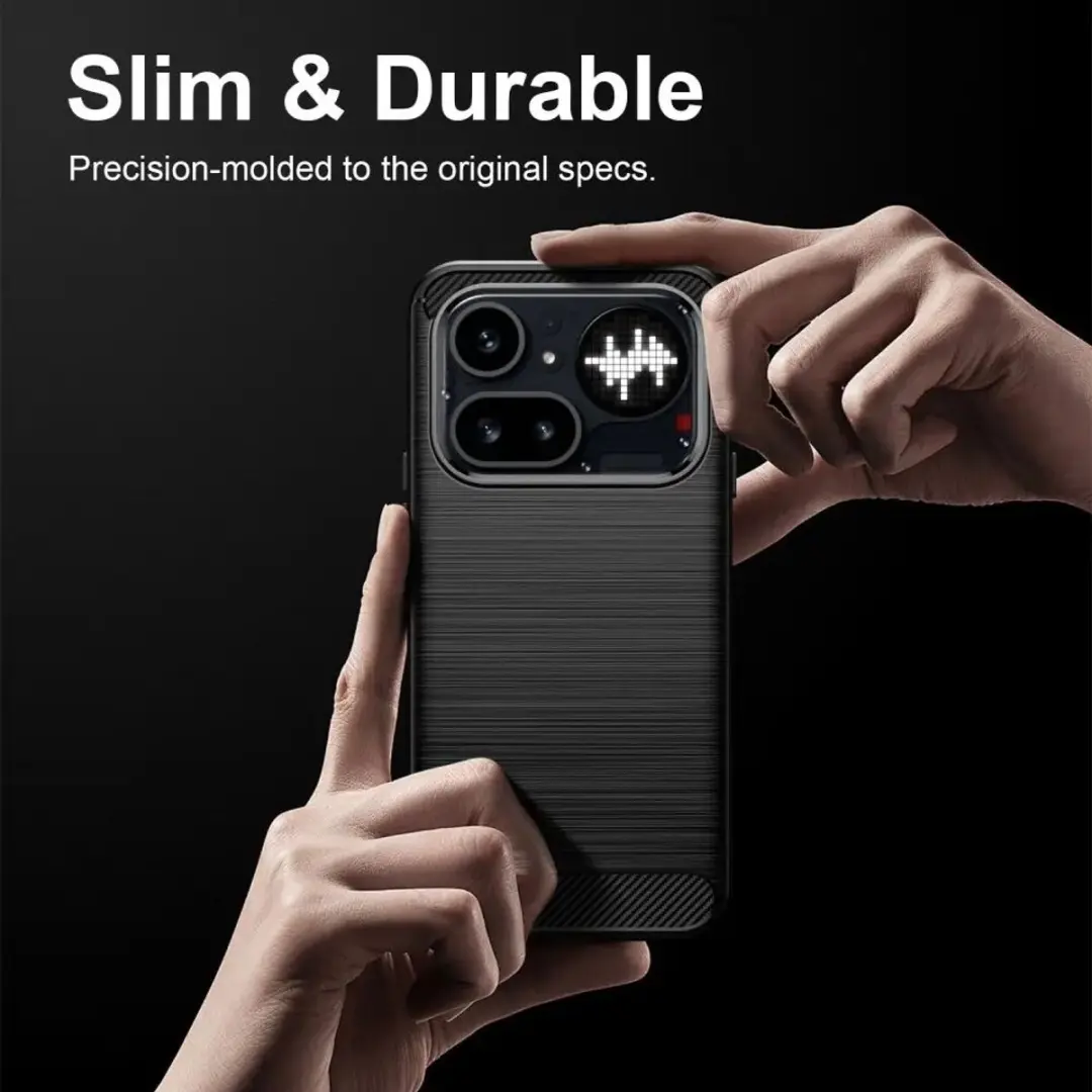 Selected TPU Hoesje Nothing Phone (4a) Pro - Zwart