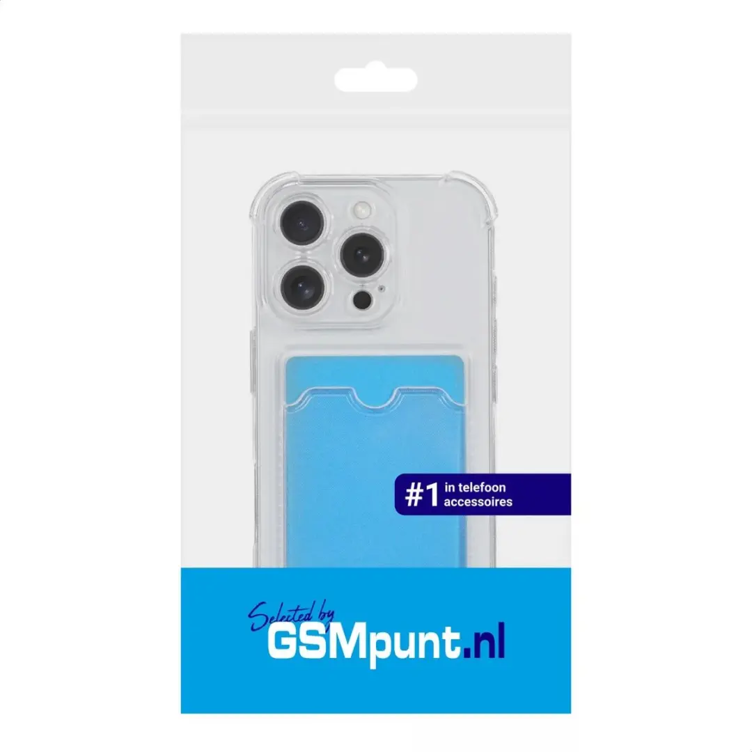 Selected Transparant Hoesje iPhone 16 Pro Max - Pasjeshouder