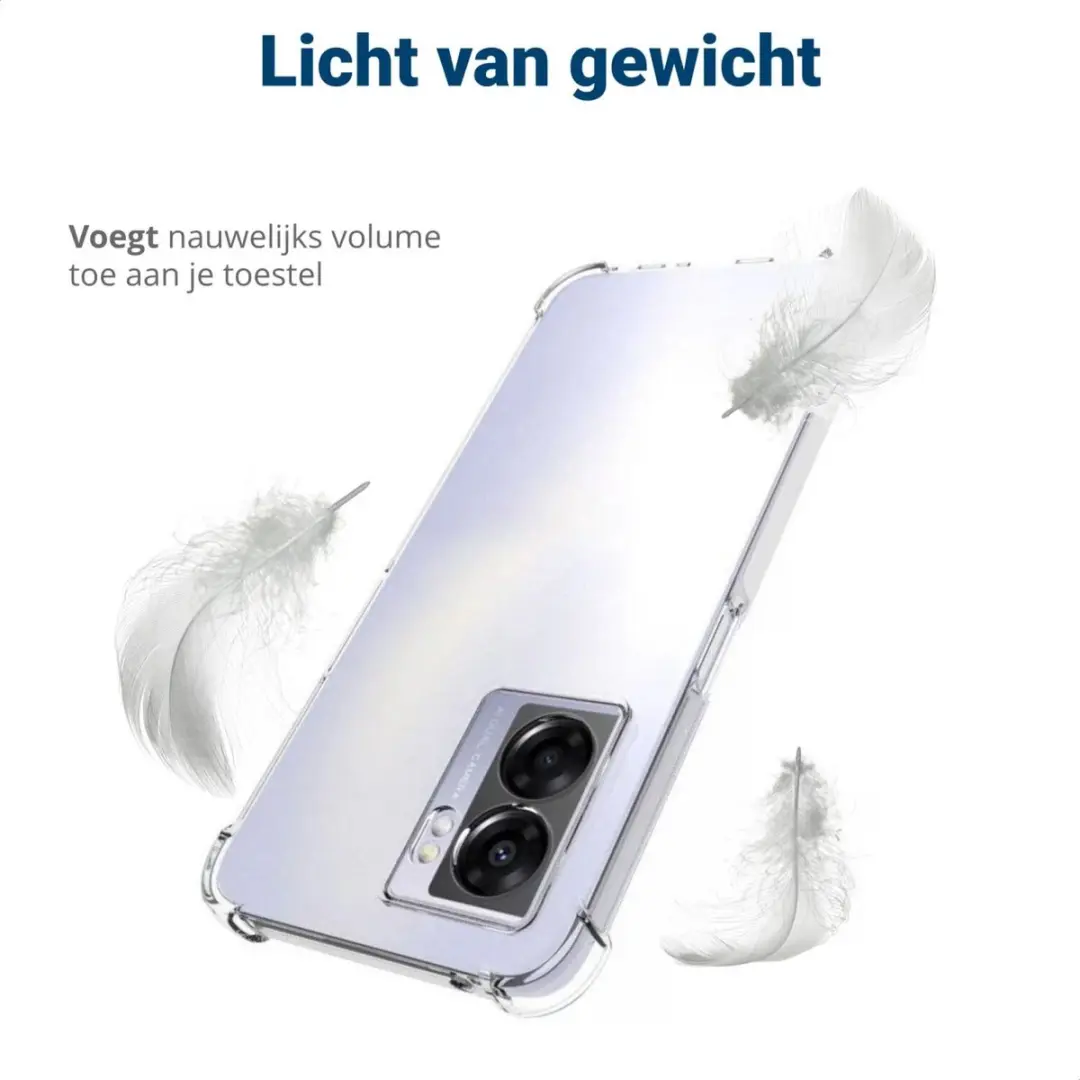 Oppo A57/A77 TPU Hoesje - Transparant