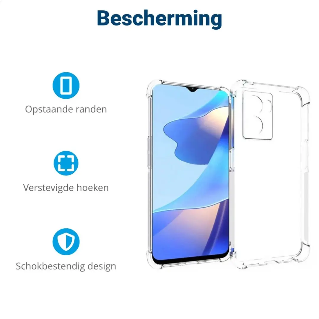 Oppo A57/A77 TPU Hoesje - Transparant