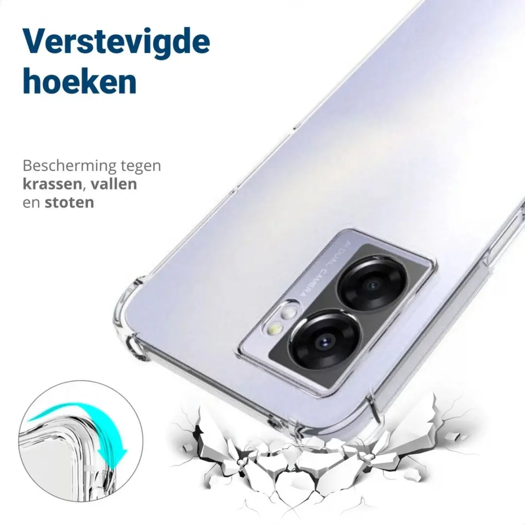Oppo A57/A77 TPU Hoesje - Transparant