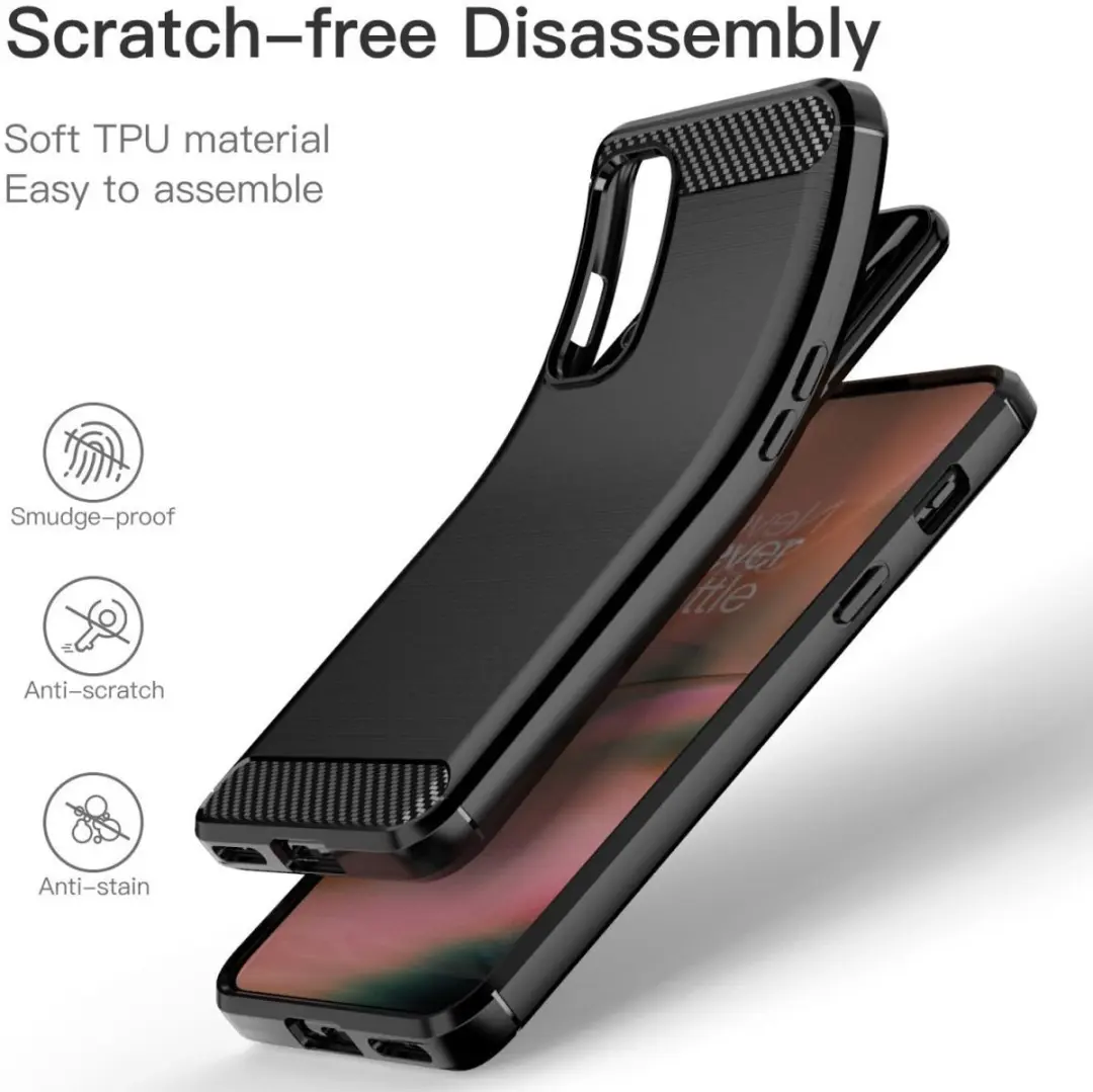 Selected TPU Hoesje OnePlus Nord 2 B1000552 - Zwart - afbeelding 6 van 6