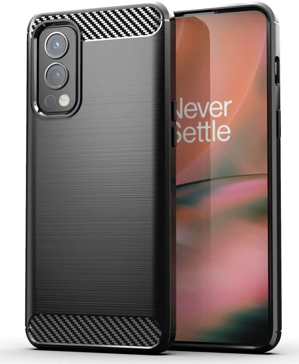 Selected TPU Hoesje OnePlus Nord 2 B1000552 - Zwart