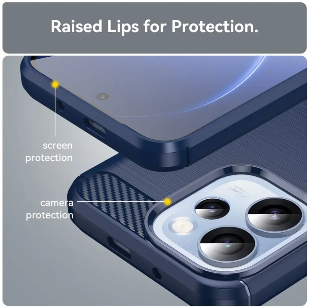 Selected TPU Hoesje Oppo Reno 15 Pro - Blauw