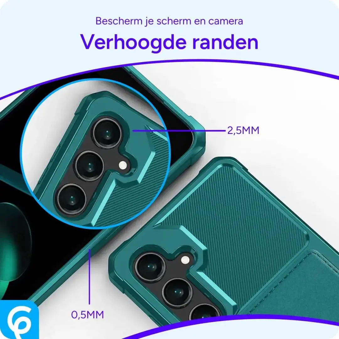 Selected Portemonnee Hoesje Samsung Galaxy A56 - Groen - 4 Pasjes - afbeelding 6 van 6