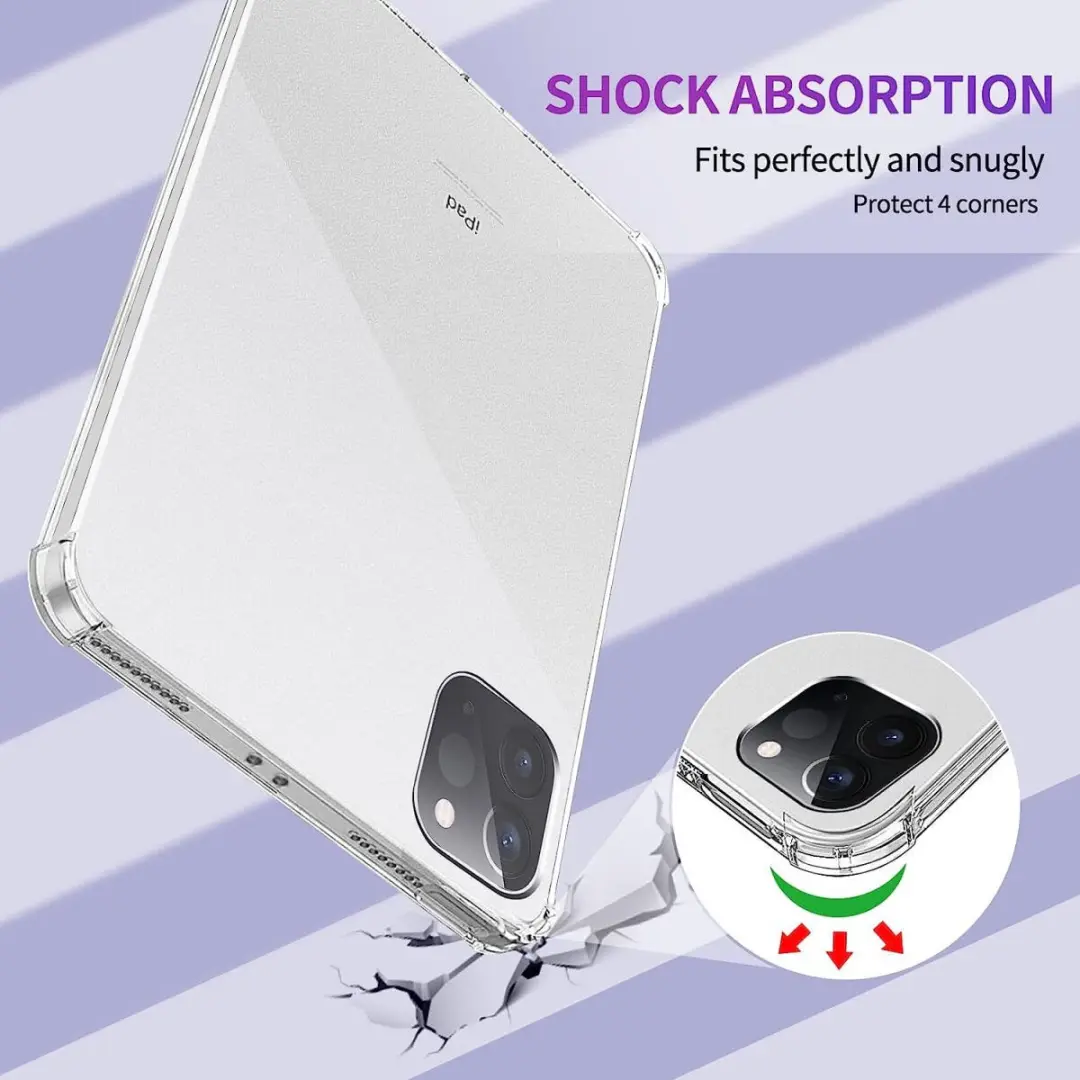 Selected TPU Hoes Transparant iPad Pro 11 - Schokbestendig