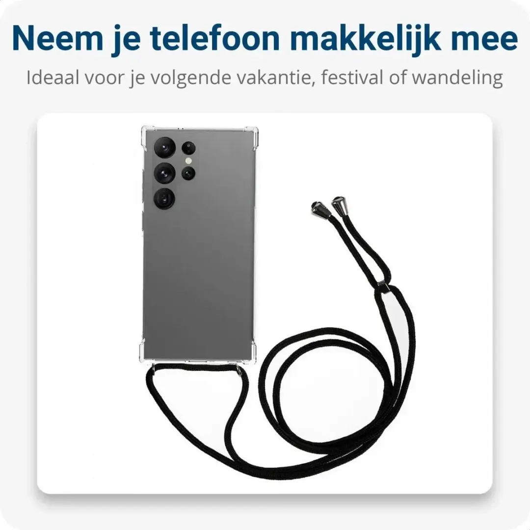 Selected Schokbestendig Hoesje Samsung Galaxy S25 Ultra - Transparant