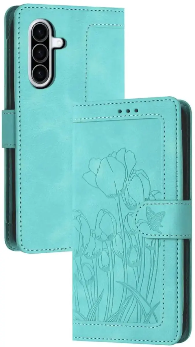 Selected Hoesje Samsung Galaxy A57 Portemonnee Tulpen Book Case