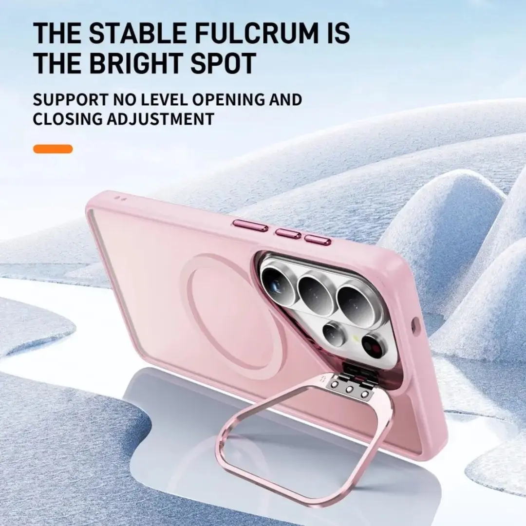 Selected Hoesje Samsung Galaxy S26 Ultra MagSafe Roze - Camera Kickstand - afbeelding 6 van 6