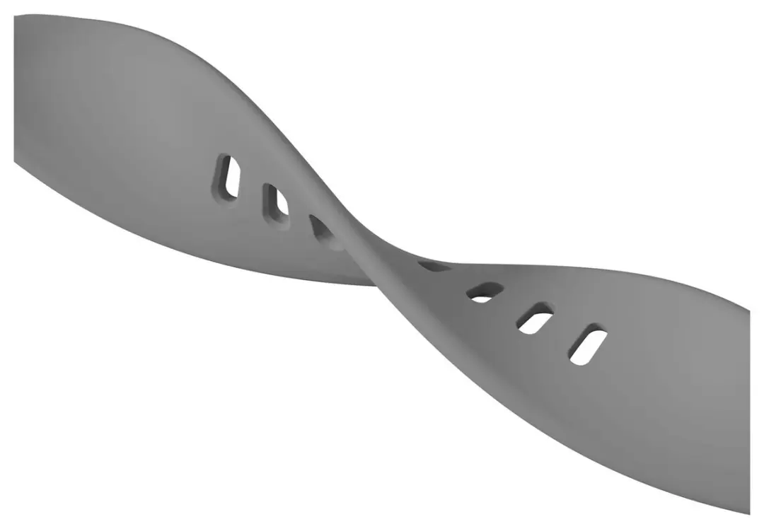 Selected SBG Universeel 22mm Horlogeband - Siliconen Grijs
