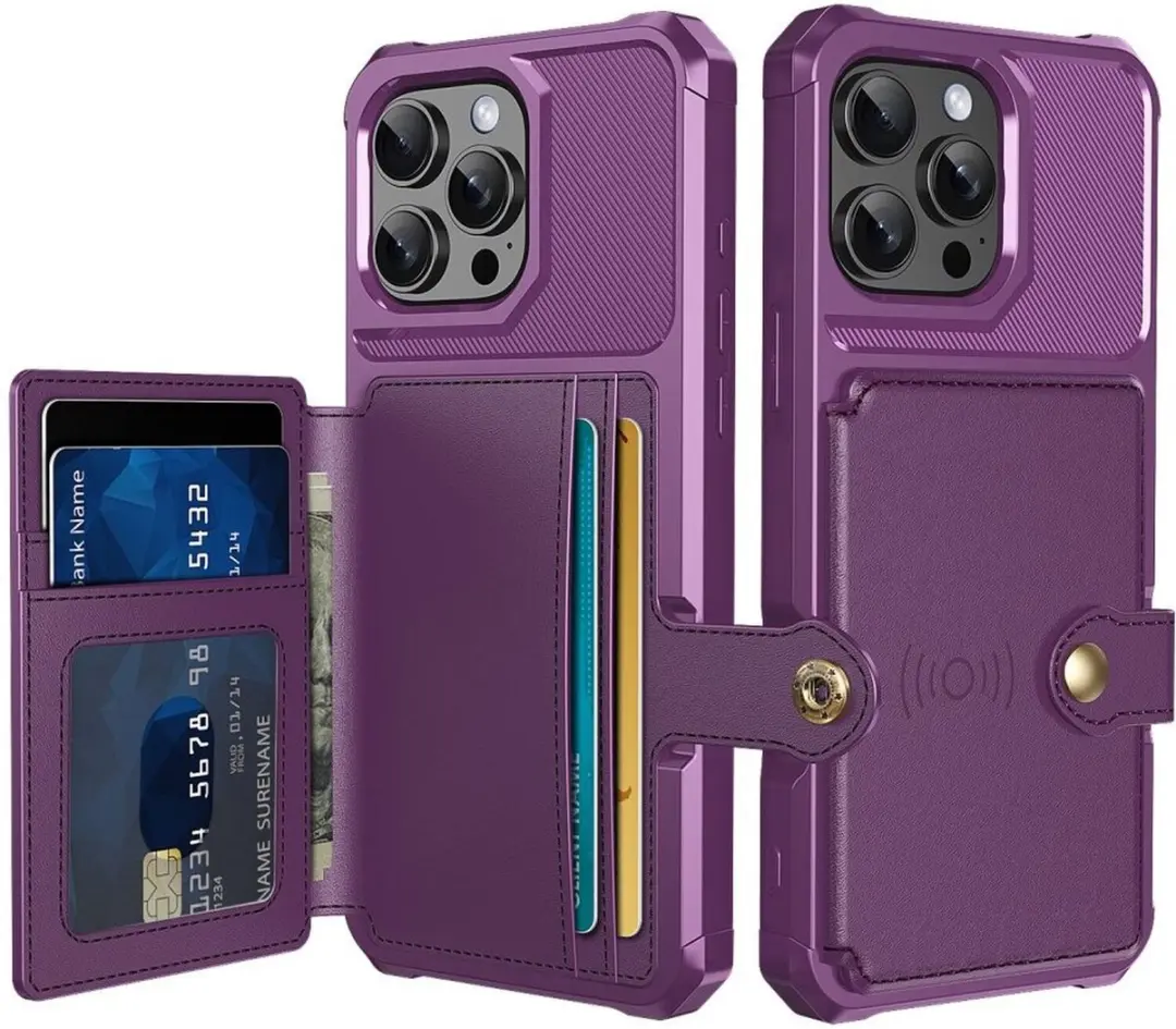 Selected Portemonnee Hoesje iPhone 16 Pro Max