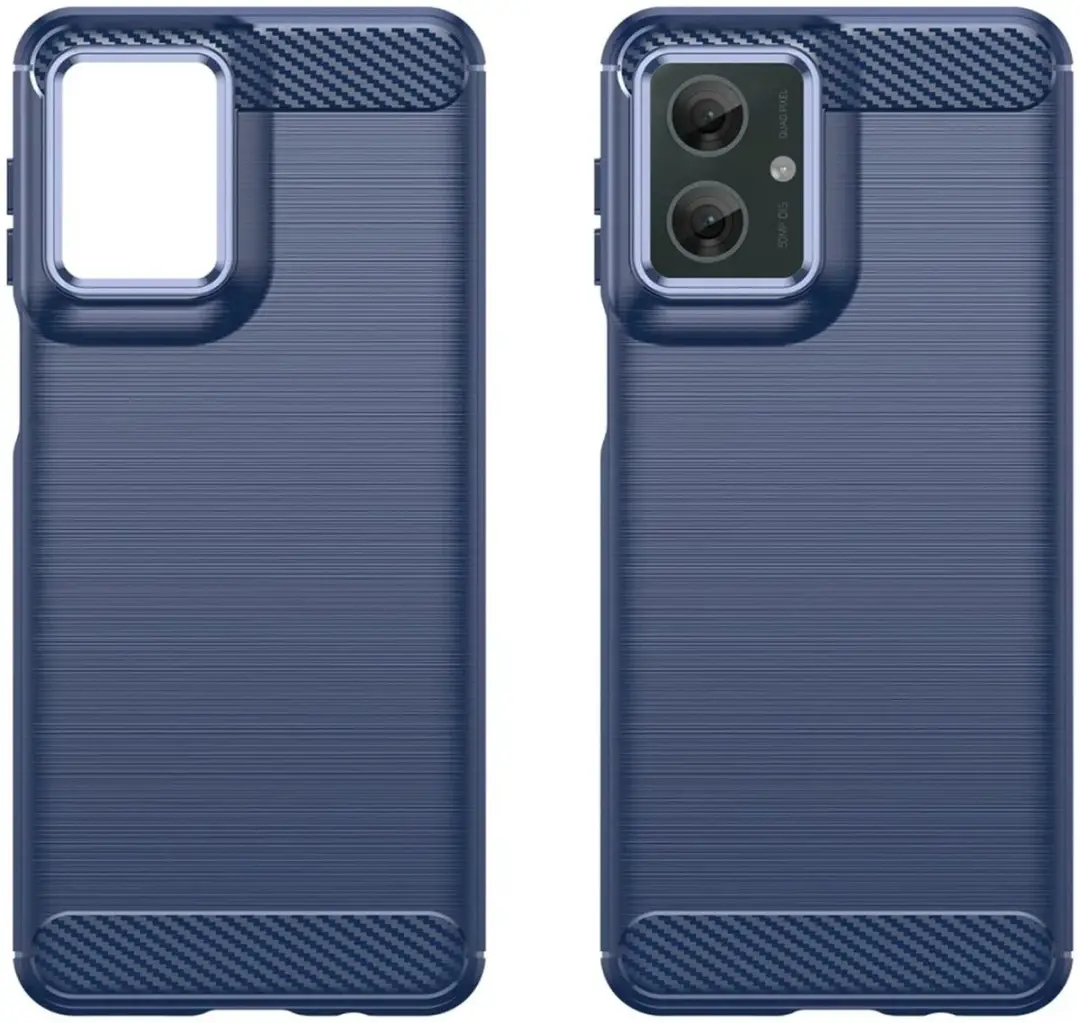 Selected TPU Hoesje Motorola Moto G55 - Blauw
