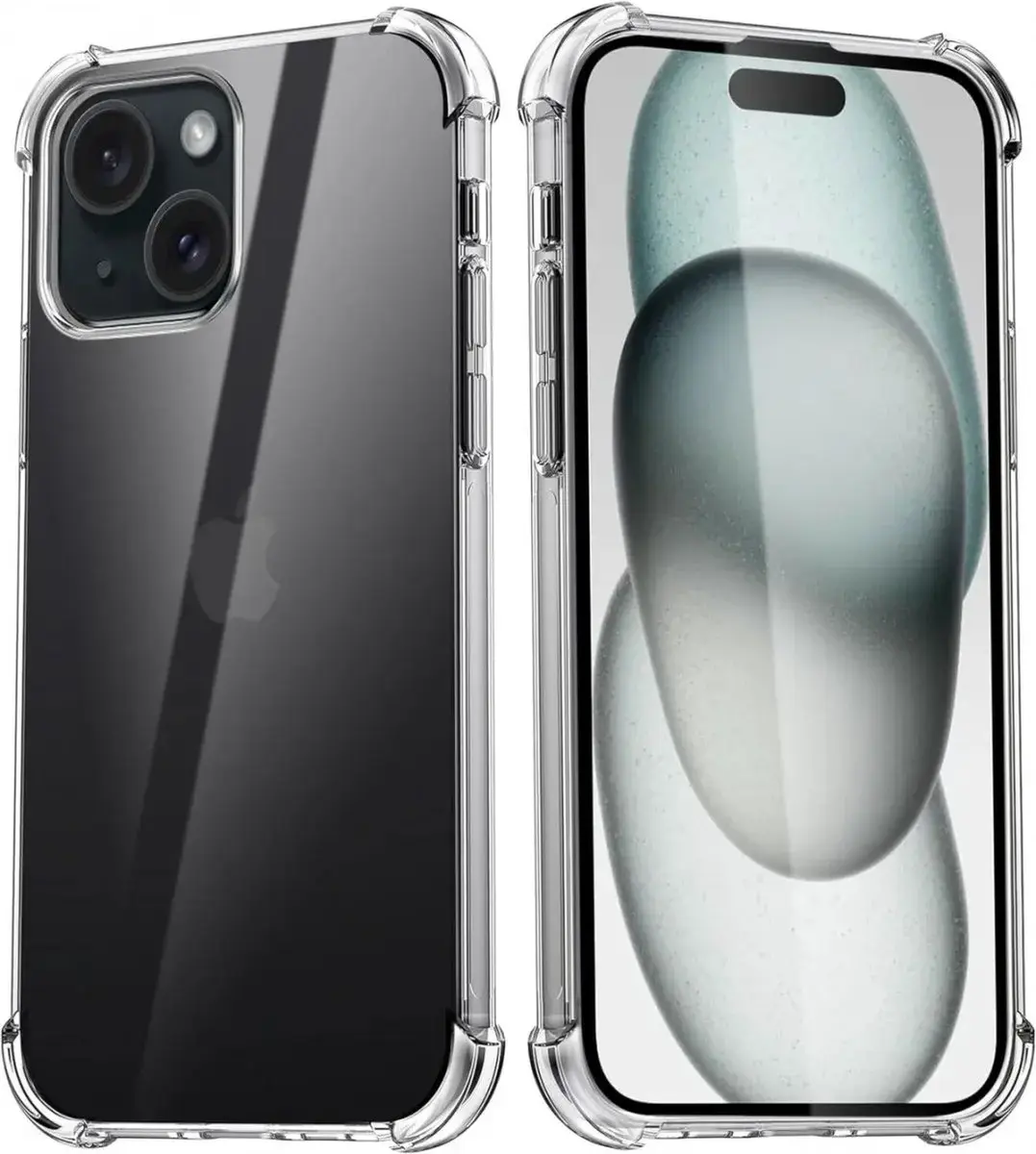 Selected by GSMpunt.nl iPhone 15 Plus TPU Hoesje - Transparant