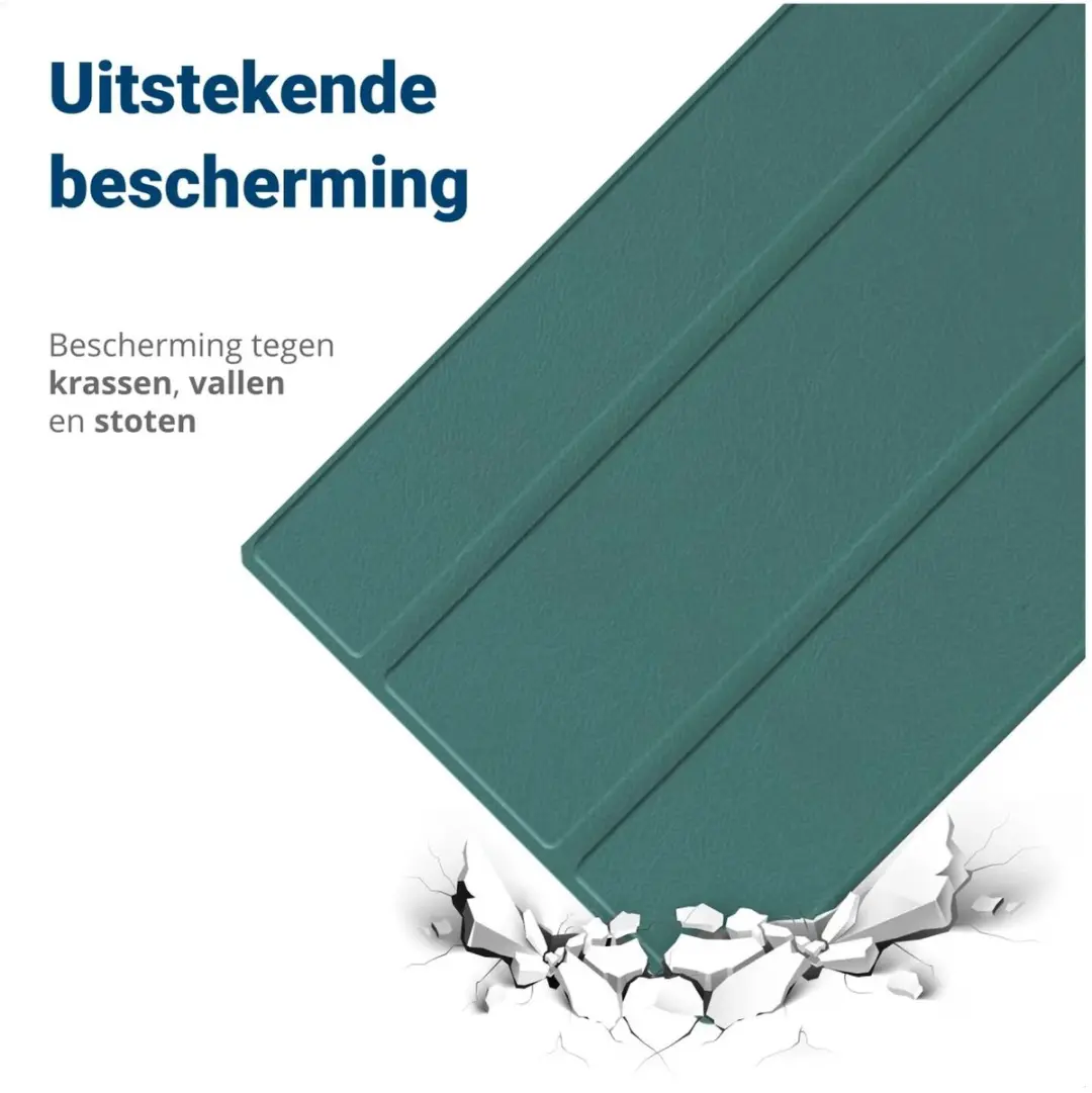 Selected by GSMpunt Tablethoes Lenovo Tab M10 Gen 4 - Groen