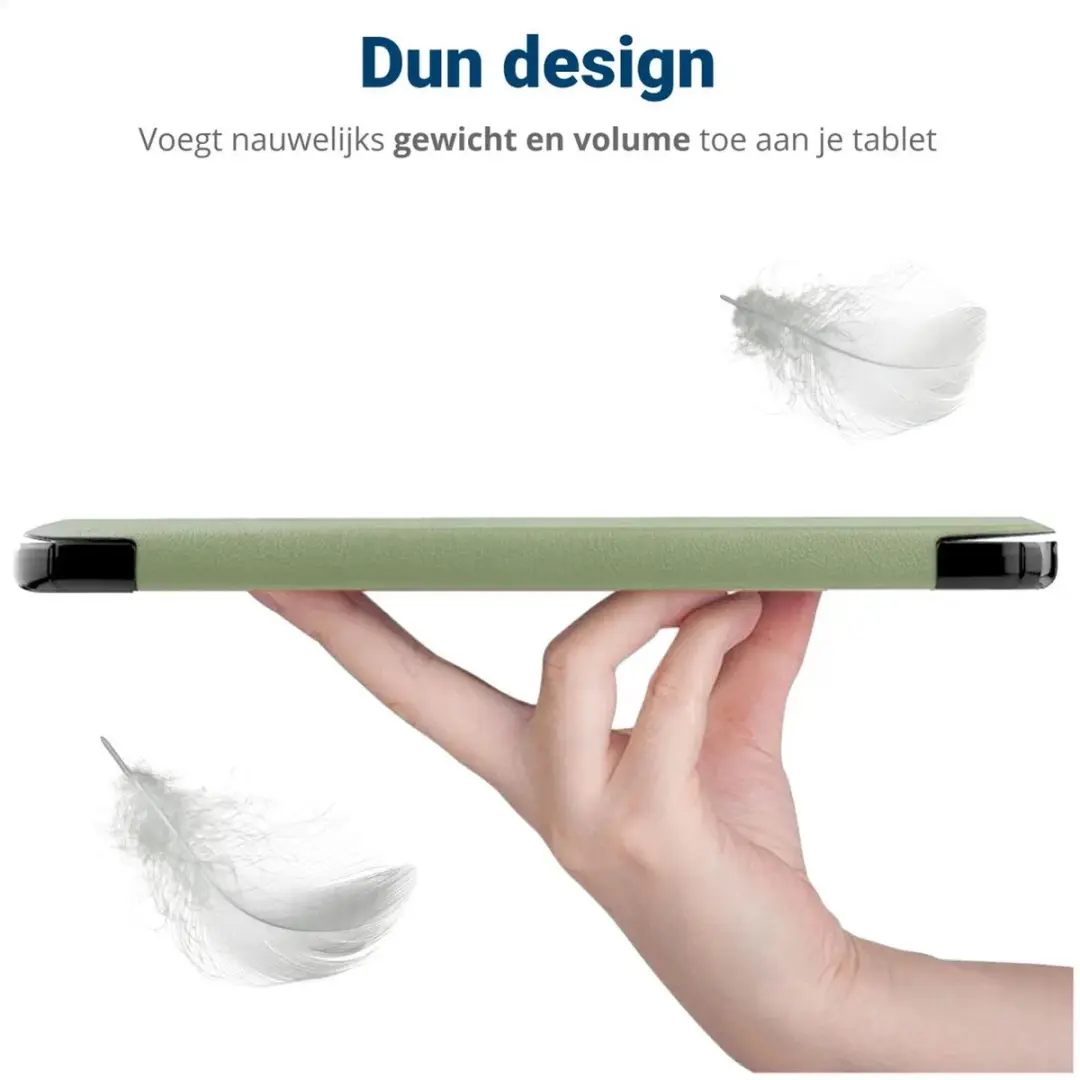 Selected by GSMpunt Tablethoes Lenovo Tab M10 Gen 4 - Groen