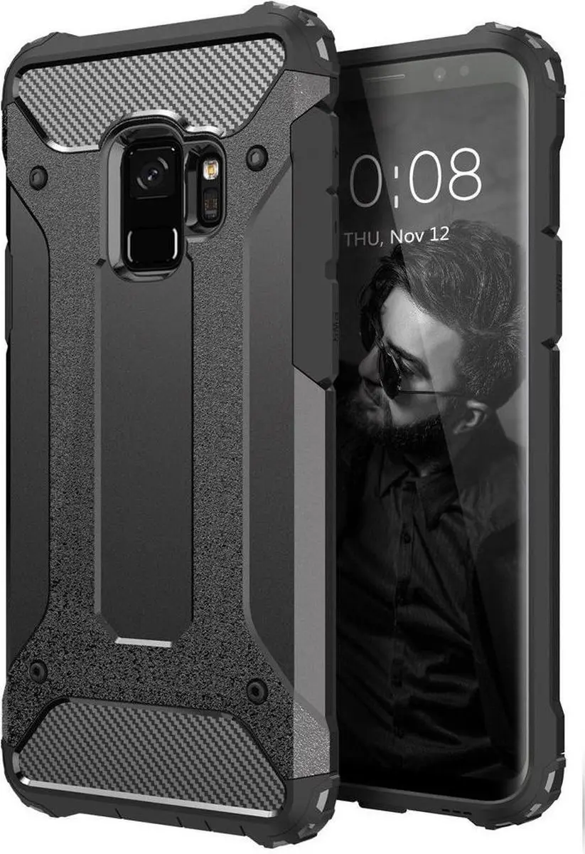 Selected Hoesje Samsung Galaxy S9 Hybride Schokbestendig