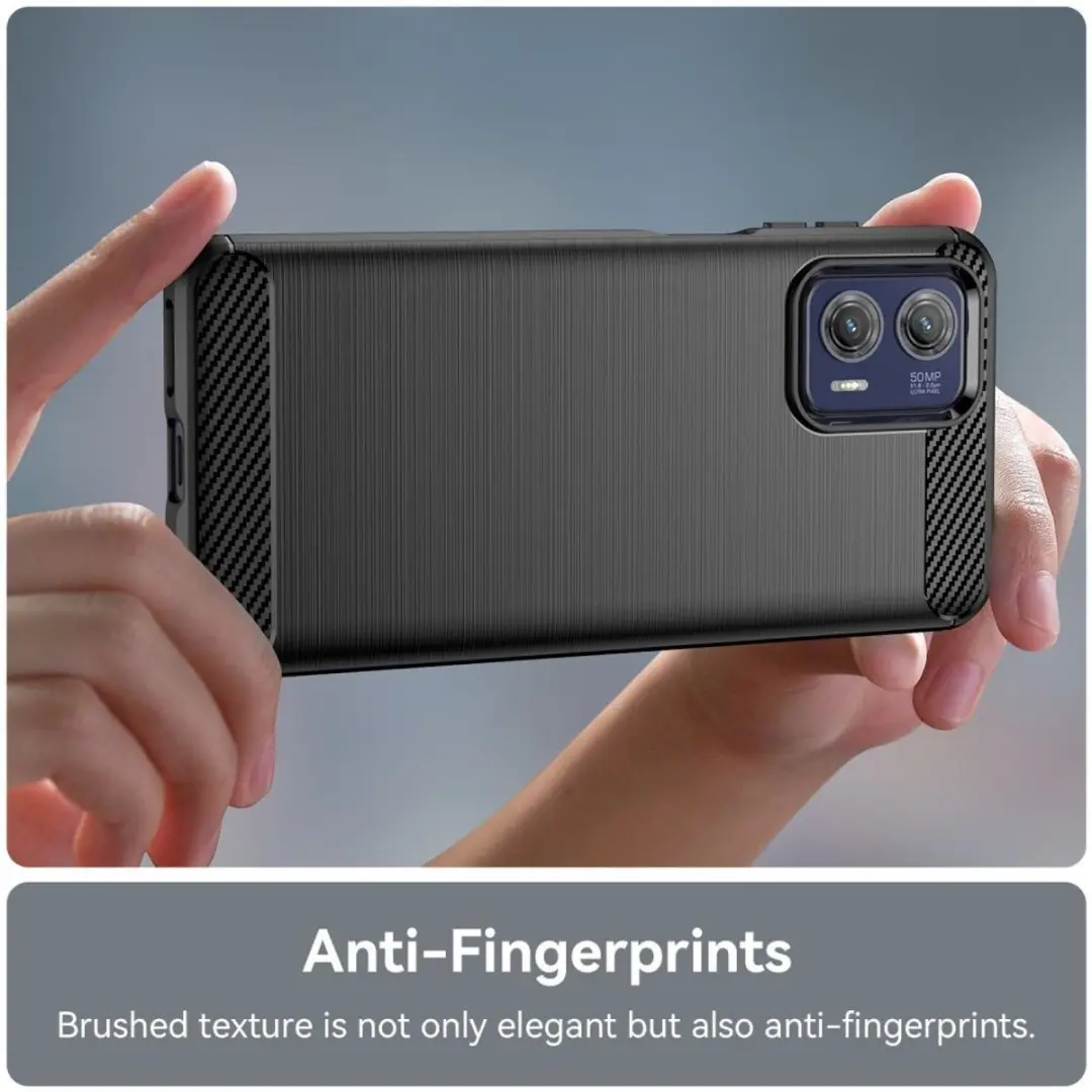 Selected TPU Hoesje Motorola Moto G73 - Zwart