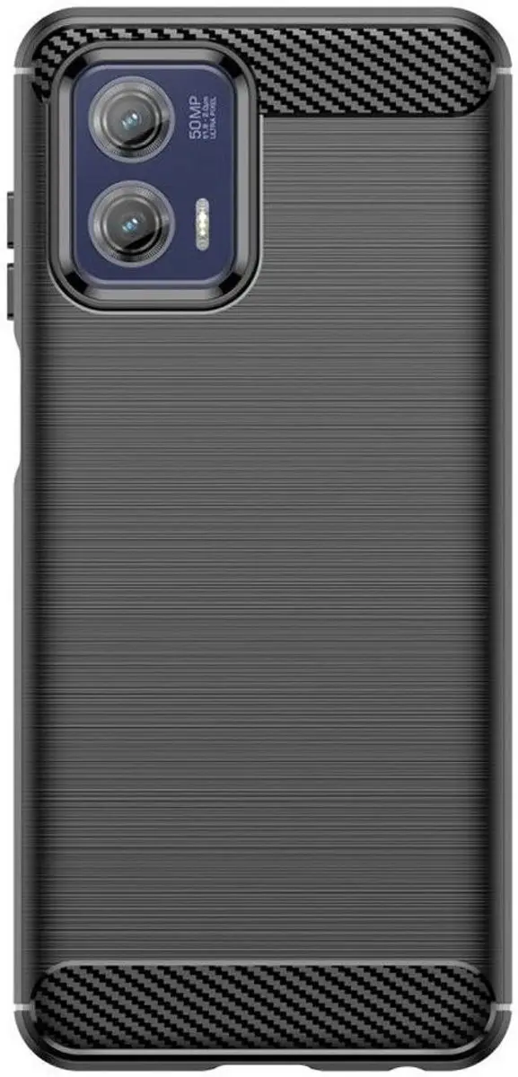 Selected TPU Hoesje Motorola Moto G73 - Zwart