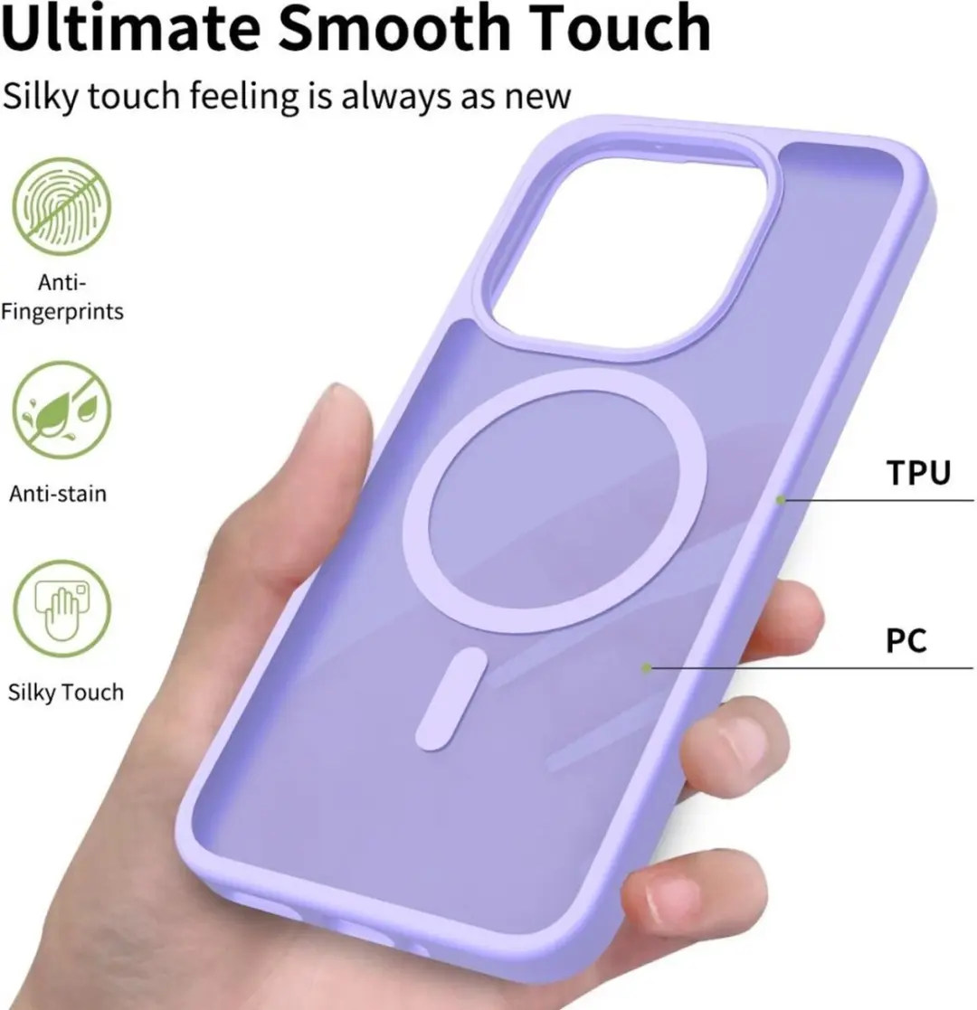 Selected Xiaomi 15T Hybrid Back Cover - Paars