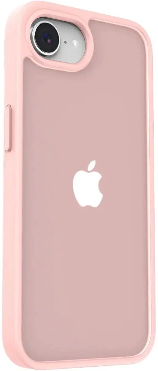 Selected by GSMpunt.nl iPhone 17e/16e Hoesje - Roze Matte Back Cover - afbeelding 3 van 6