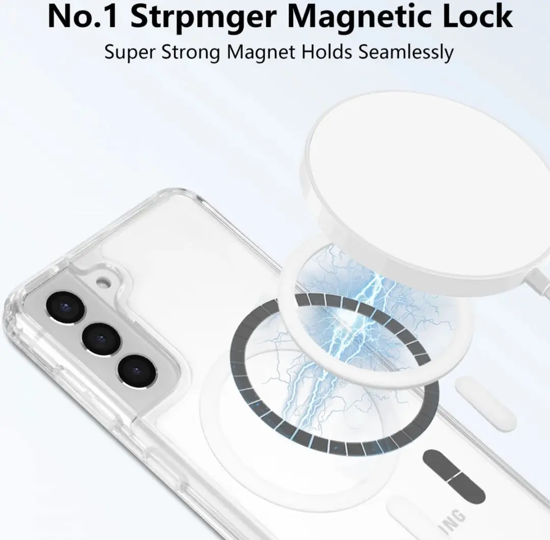 Selected Hoesje Samsung Galaxy S21 MagSafe Transparant