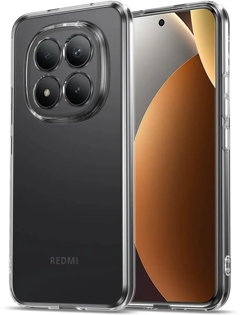 Selected Transparant TPU Hoesje Xiaomi Redmi Note 15 Pro - afbeelding 6 van 6