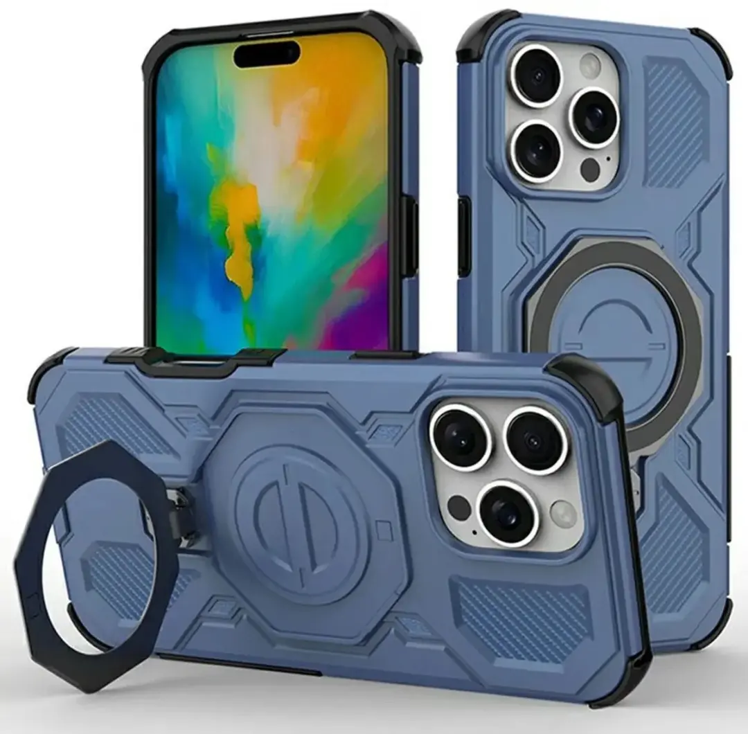 Selected Hoesje iPhone 16 Pro MagSafe Blauw