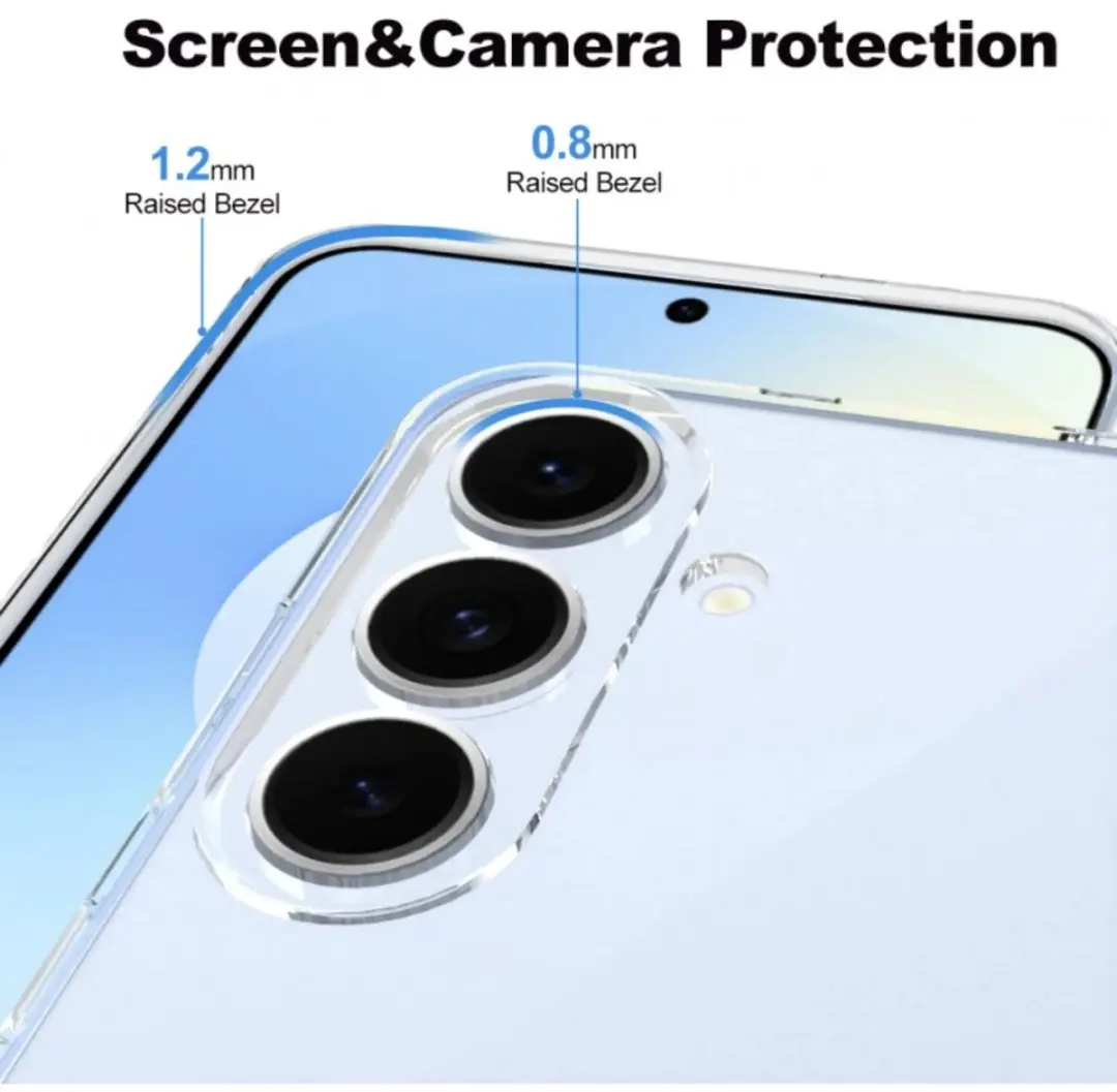 Selected Transparant TPU Hoesje Samsung Galaxy S25 FE