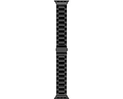 SBG RVS Schakelbandje Apple Watch - 38/40/41/42mm - Zwart - afbeelding 6 van 6