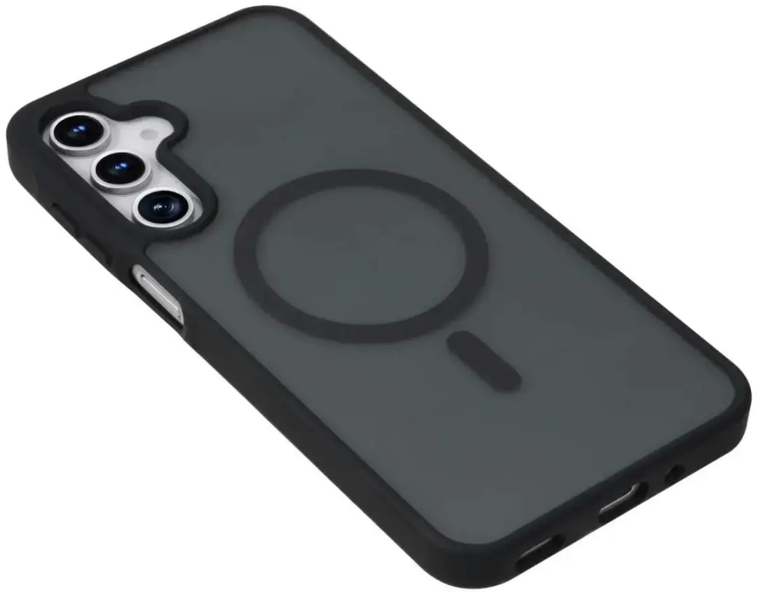 Selected Hoesje Samsung Galaxy A17 MagSafe - Mat Zwart