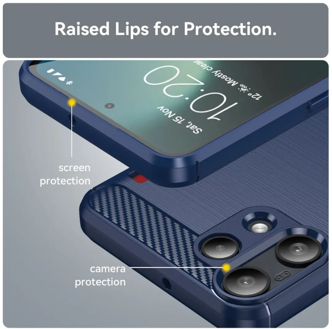 Selected by GSMpunt.nl TPU Hoesje Nothing Phone (3a) Lite - Blauw