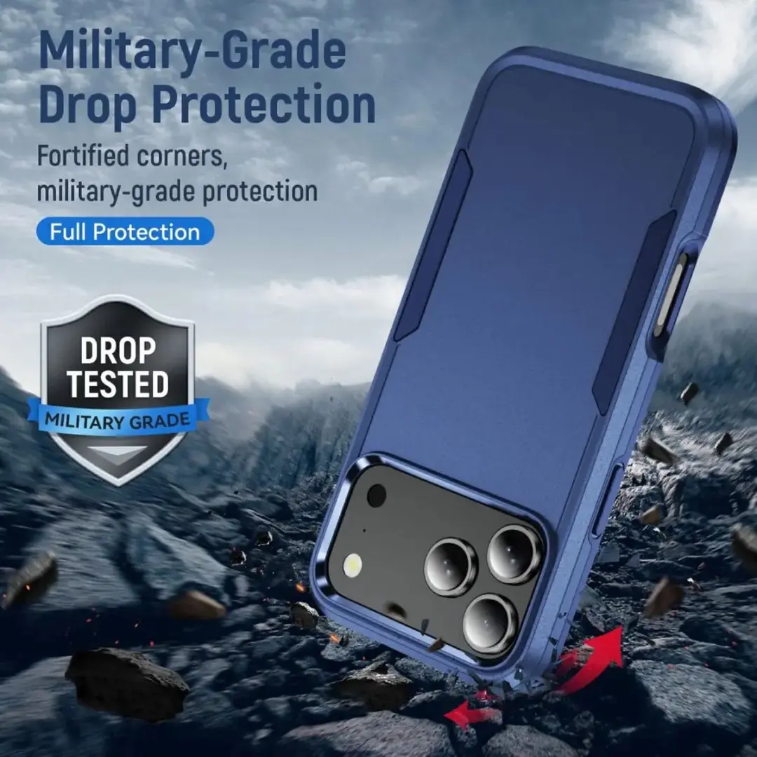 Selected Back Cover iPhone 17 Pro Max Blauw