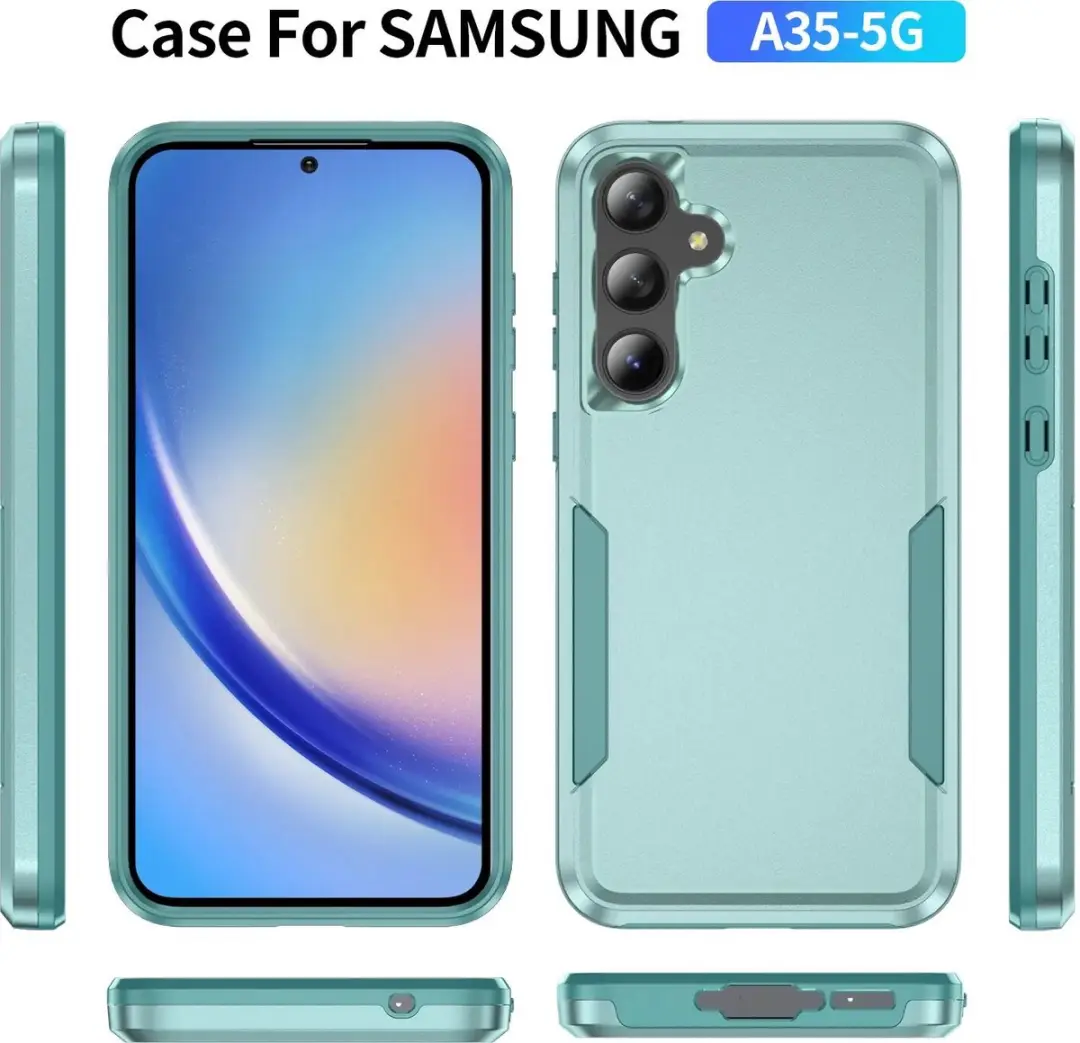 Selected Back Cover Samsung Galaxy A35 - Groen