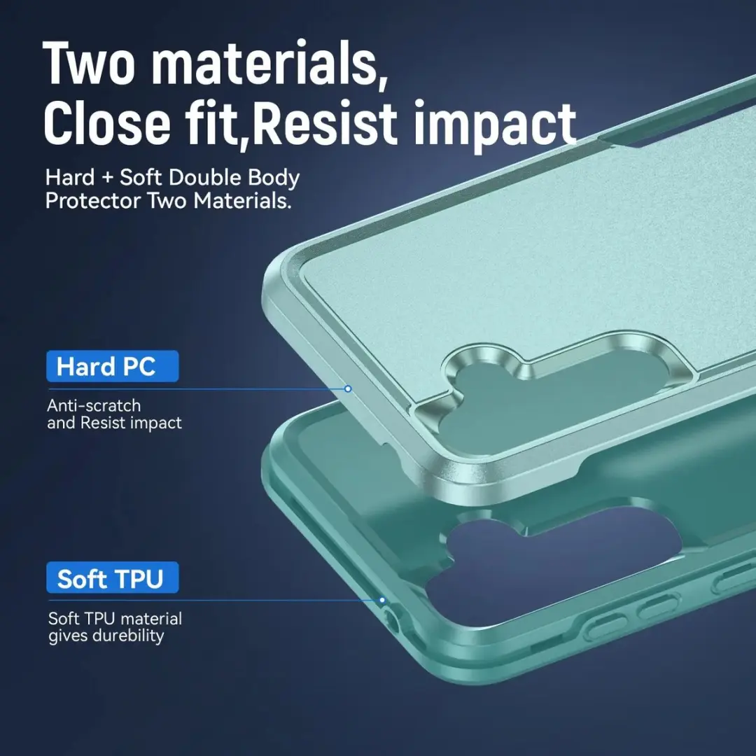 Selected Back Cover Samsung Galaxy A35 - Groen