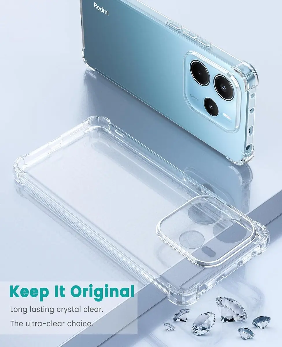 Selected Transparant Hoesje Xiaomi Redmi Note 14 4G - TPU