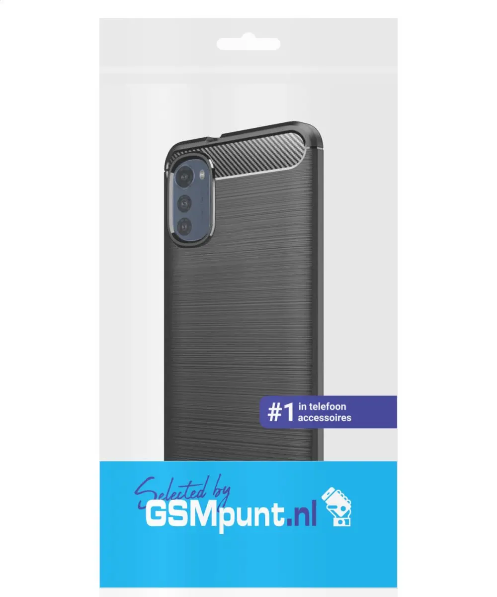 Selected TPU Hoesje Motorola Moto E32 - Zwart - afbeelding 6 van 6