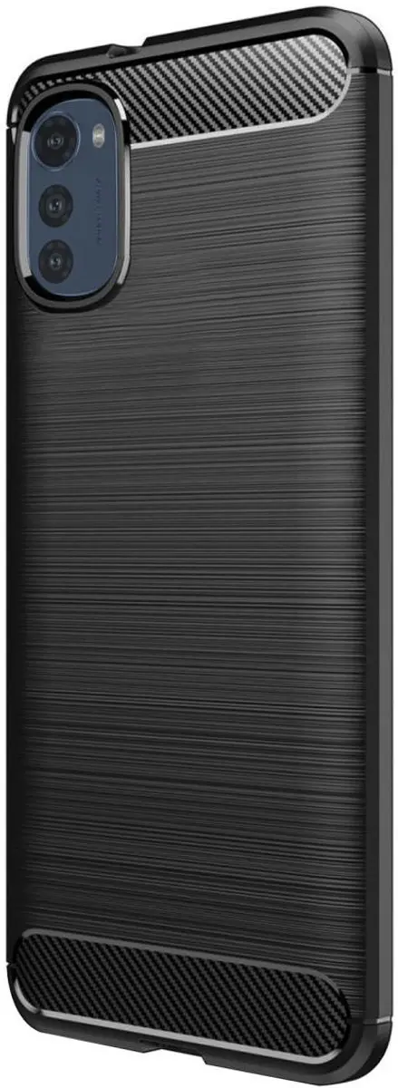 Selected TPU Hoesje Motorola Moto E32 - Zwart