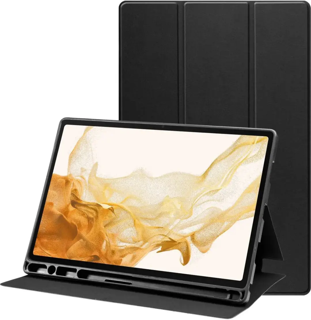 Selected Tablet Hoes Samsung Galaxy Tab S7/S8 Tri-Fold Book Case