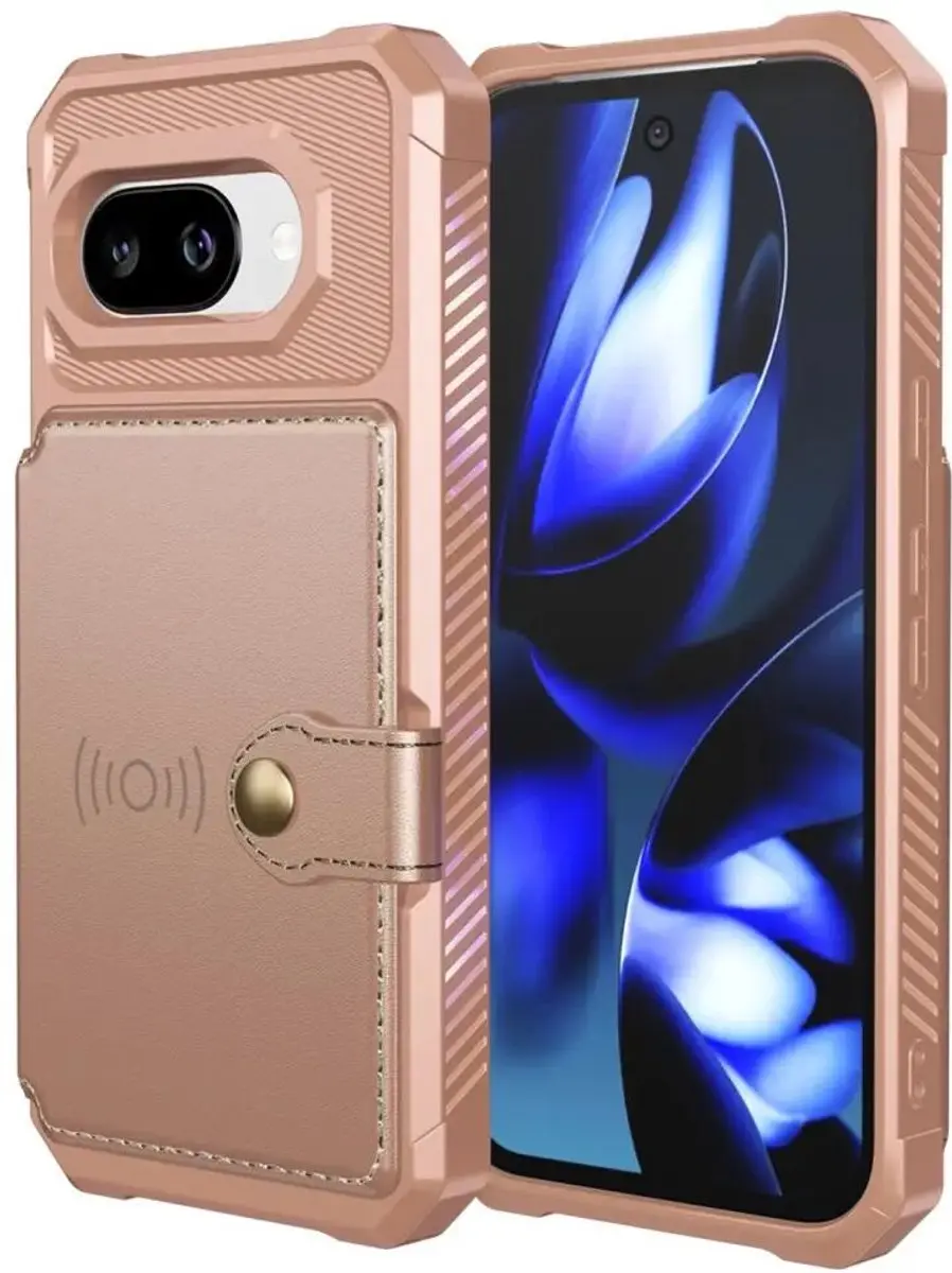 Selected Portemonnee Hoesje Google Pixel 10a - Roze - 4 Pasjes - afbeelding 6 van 6