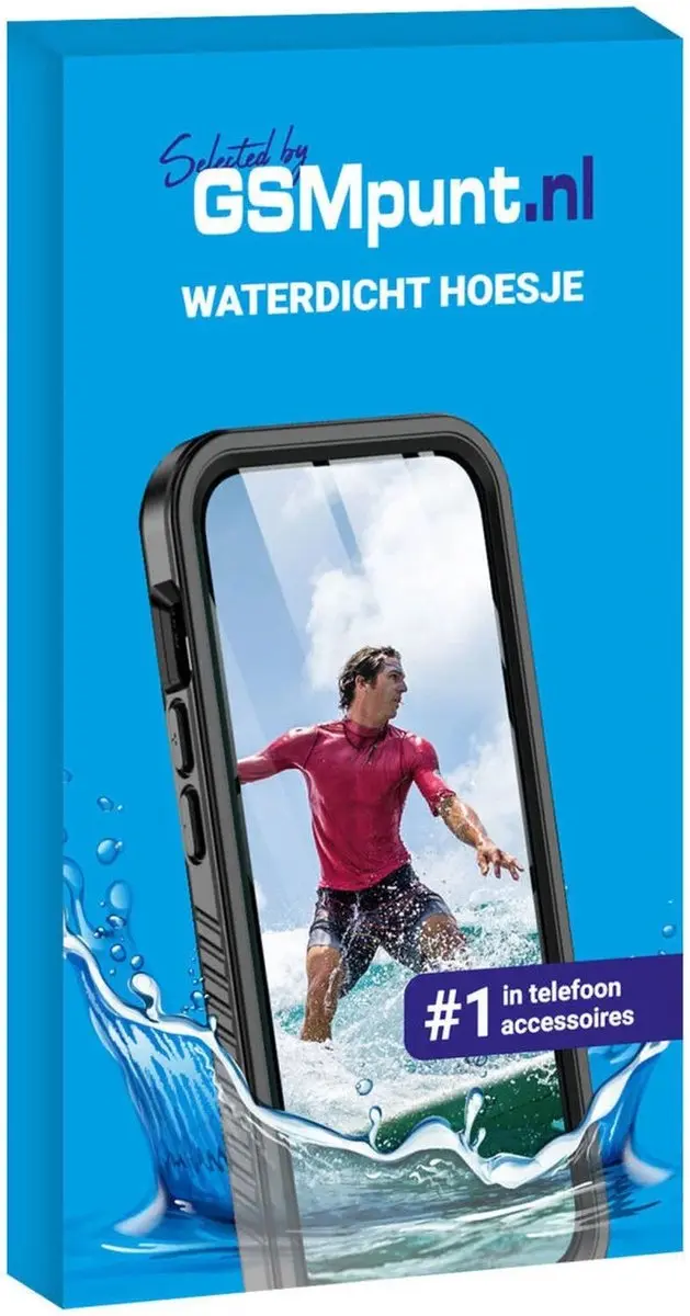 Selected SBG Outdoor Case Waterdicht Pixel 9 - IP68 - Zwart/Transparant