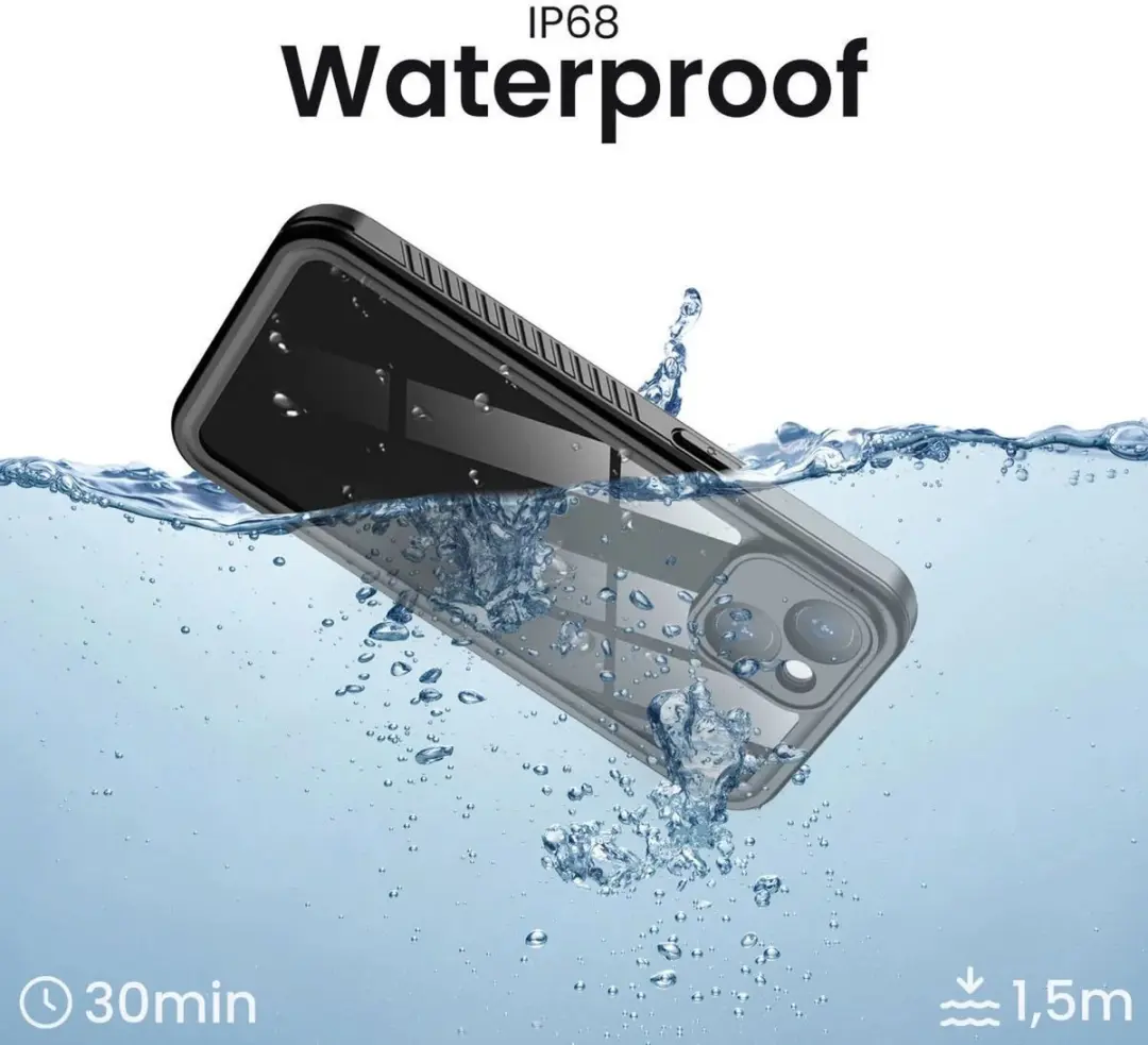 Selected SBG Outdoor Case Waterdicht Pixel 9 - IP68 - Zwart/Transparant