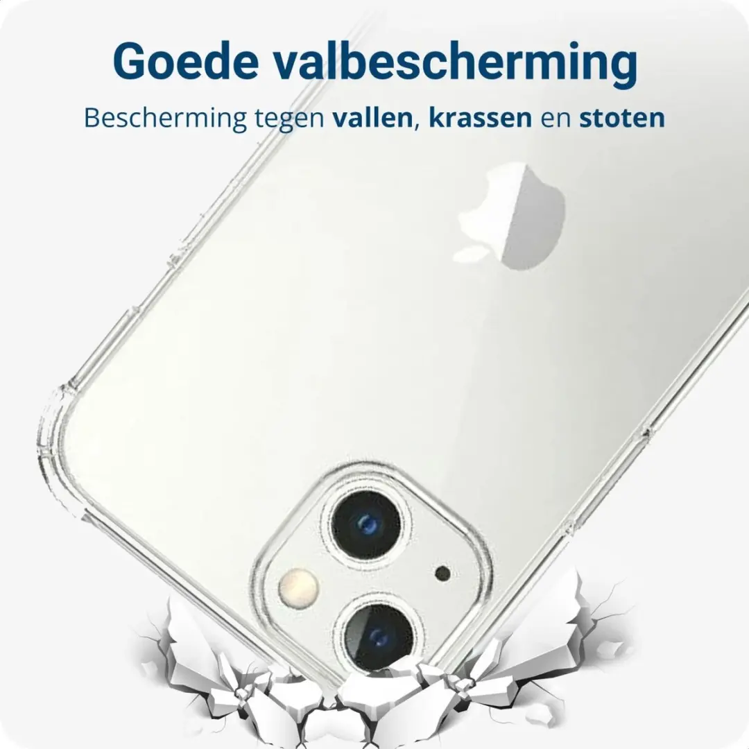 Selected iPhone 15 Plus Beschermset - Transparant