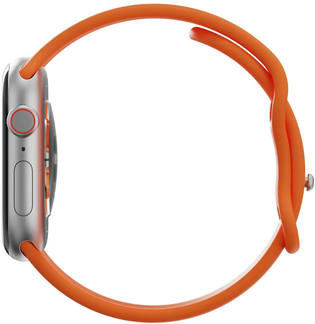 Selected SBG Siliconen Horlogeband Apple Watch Ultra 49mm - Oranje