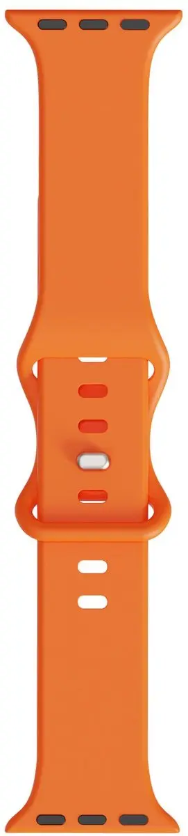 Selected SBG Siliconen Horlogeband Apple Watch Ultra 49mm - Oranje