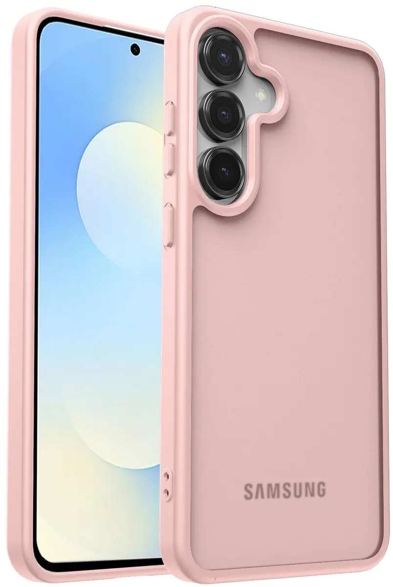 Selected Hoesje Samsung Galaxy S25 FE - Roze Mat