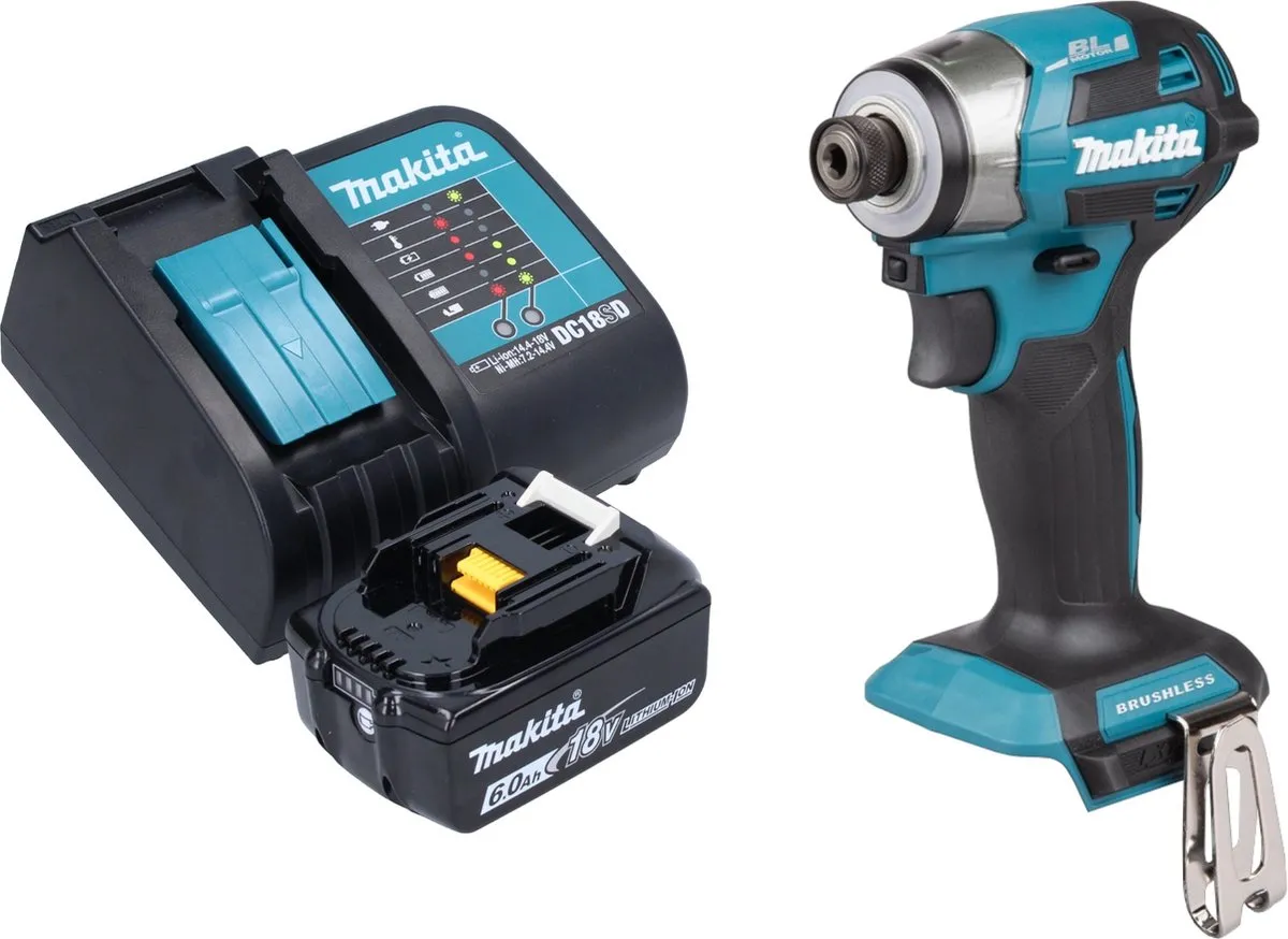 Makita DTD 173 SG1 Slagmoersleutel 18V 180Nm