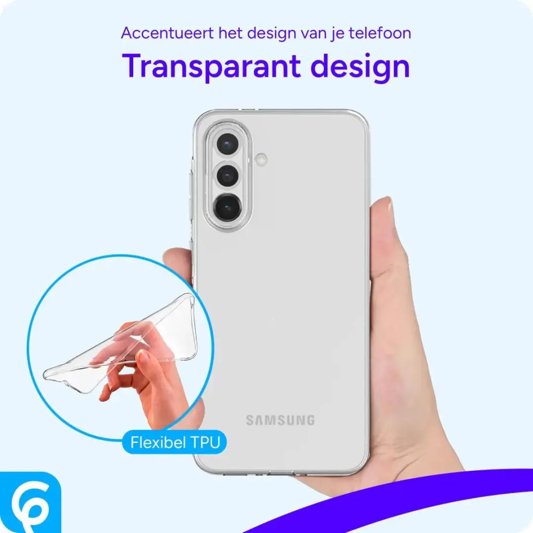 Selected Transparant TPU Hoesje Samsung Galaxy A36