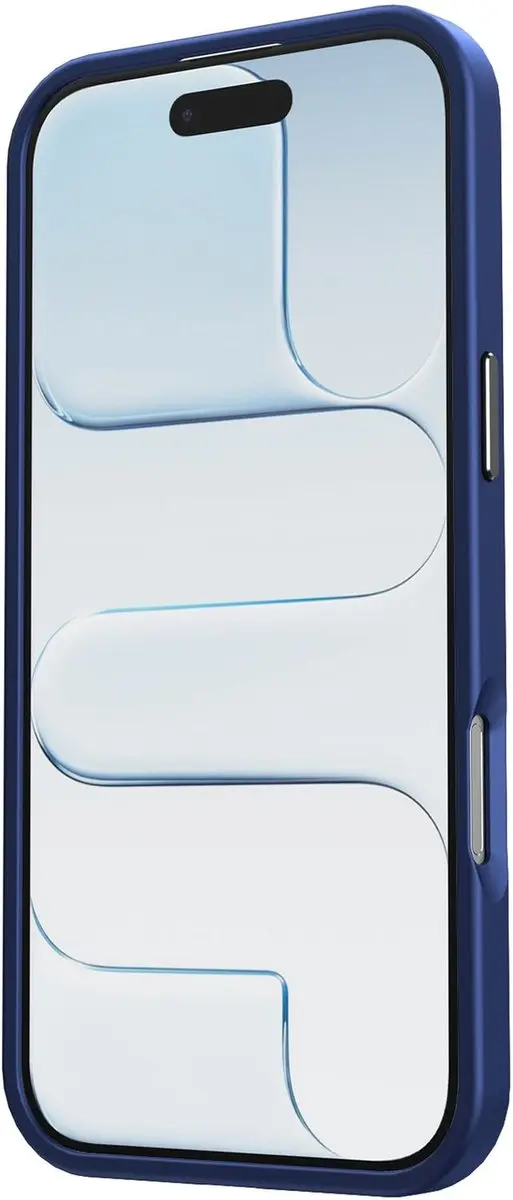 Selected iPhone Air Hoesje Mat - MagSafe - Donkerblauw