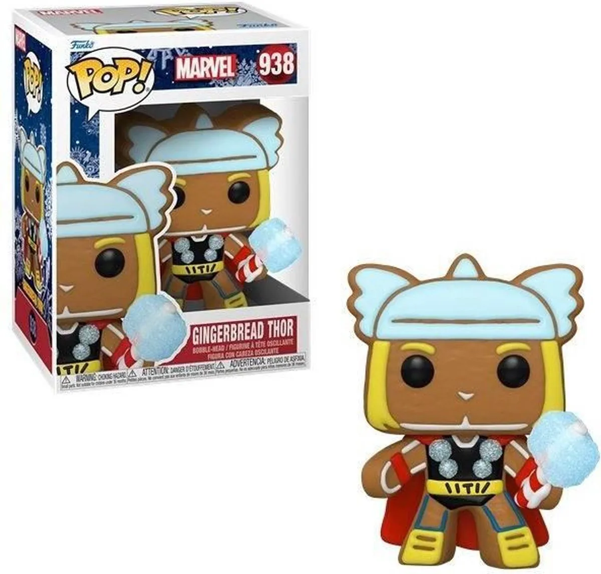 Funko Pop! Marvel Holiday Gingerbread Thor #938